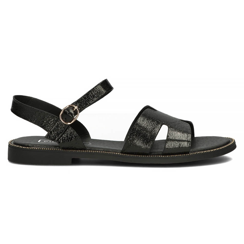 Filippo DS3702 / 22 Bk schwarze Sandalen