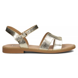 Filippo DS3702 / 22 Go goldene Sandalen