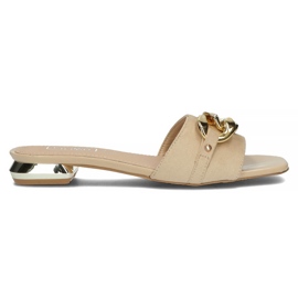 Filippo DK3788 / 22 Beige Hausschuhe sein