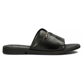 Filippo DK3700 / 22 Bk schwarze Hausschuhe