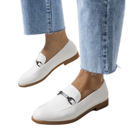 Lederschuhe ecru Prins weiß naturfarben