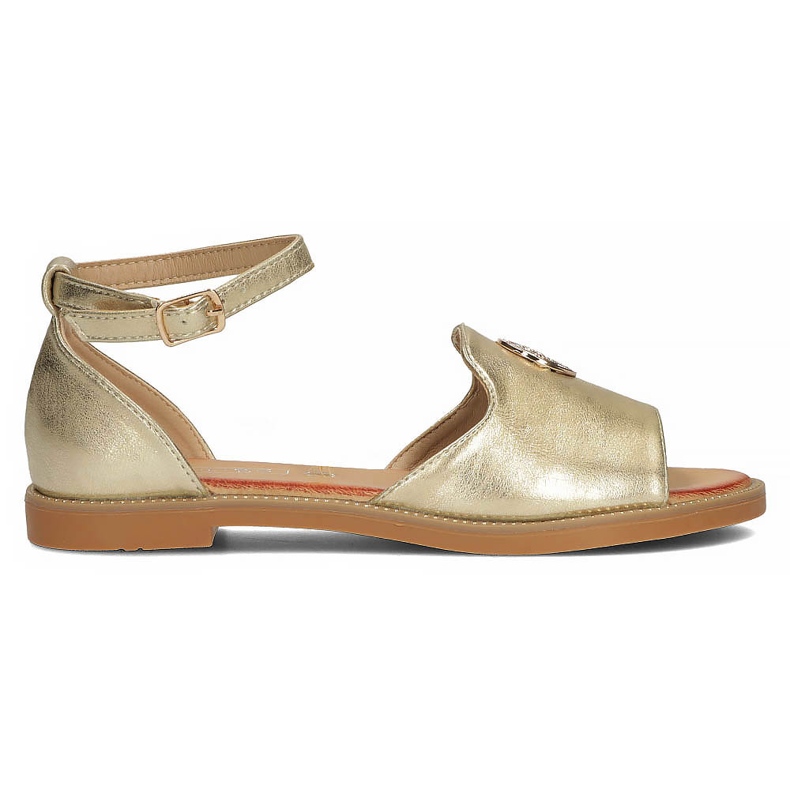 Filippo DS3667 / 22 Go goldene Sandalen