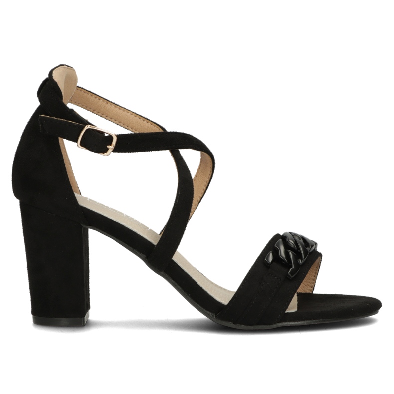 Filippo DS3665 / 22 Bk schwarze Sandalen