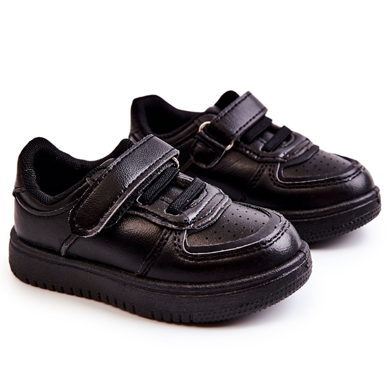 Niedrige Sportschuhe für Kinder Schwarz mit Rüschen