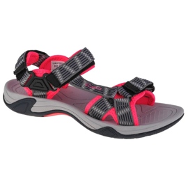 Sandalen CMP Hamal Wmn Wandersandale W 38Q9956-03TE schwarz rot grau