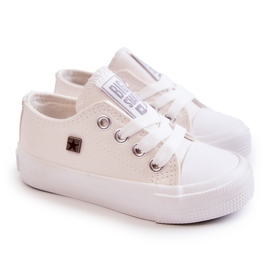 Turnschuhe aus Kunstleder für Kinder Big Star JJ374310 Weiß