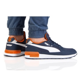 Puma Graviton M 380738 10 weiß marineblau