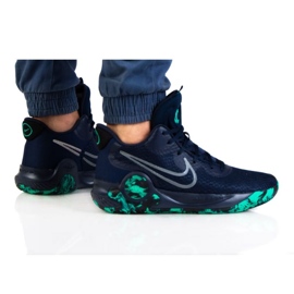 Nike Kd Trey 5 Ix M CW3400-400 Schuhe navy blau blau und marineblau