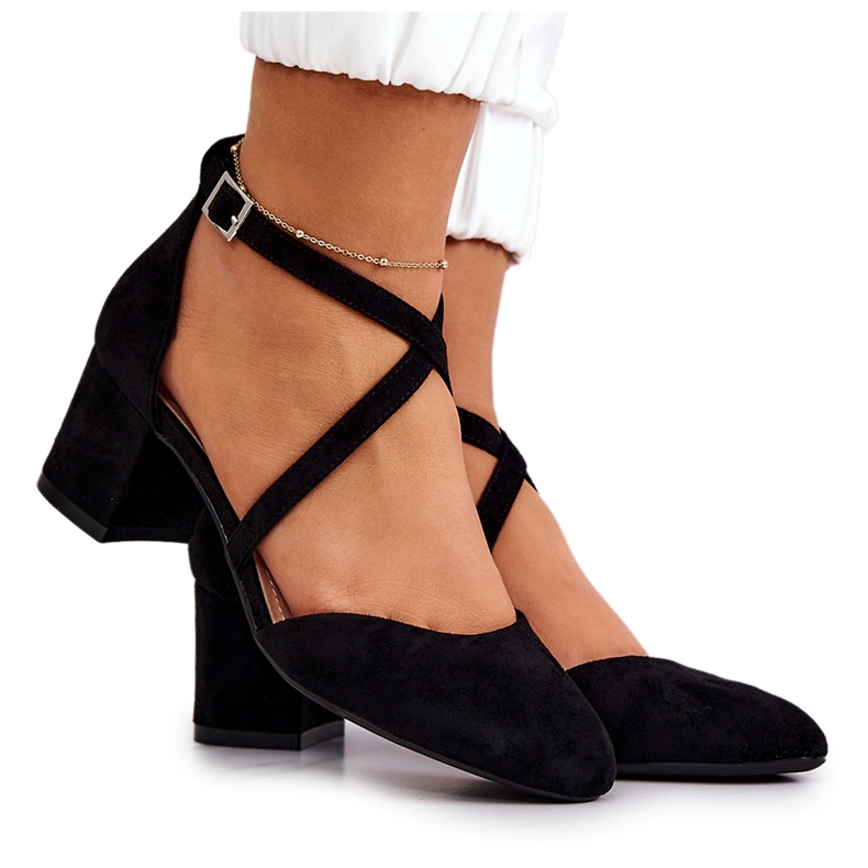 Pumps On A Bar Sergio Leone SK824 Schwarz