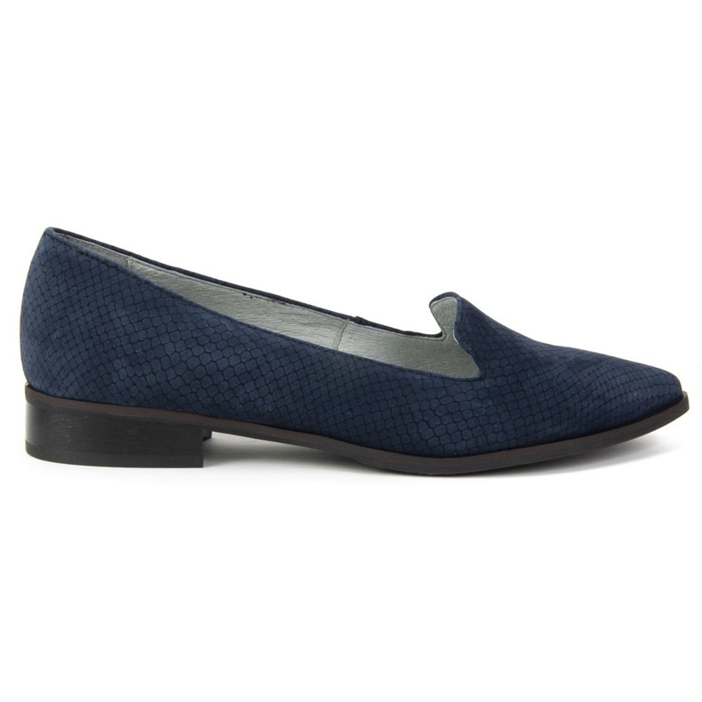 Schuhe Filippo 1419 Granat Schlange navy blau
