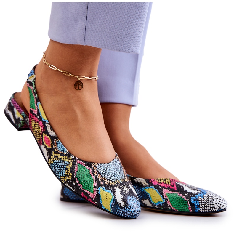 Ballerinas auf High Heels Maciejka 04482-39 Mehrfarbig