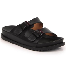 Everlast Gummi-Flip-Flops mit Schnallen Schwarz in S.Barski