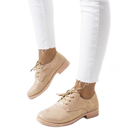 Kroes goldene Damenschuhe rosa