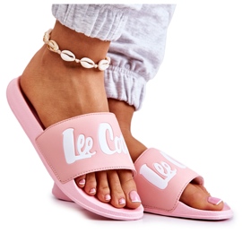 Damenhausschuhe Lee Cooper LCW-22-42-0998 Rosa weiß