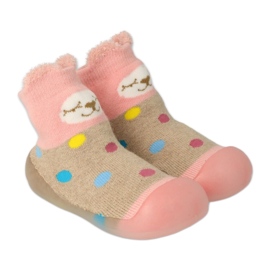 Befado Niechodki 002P019 Beige-Pink