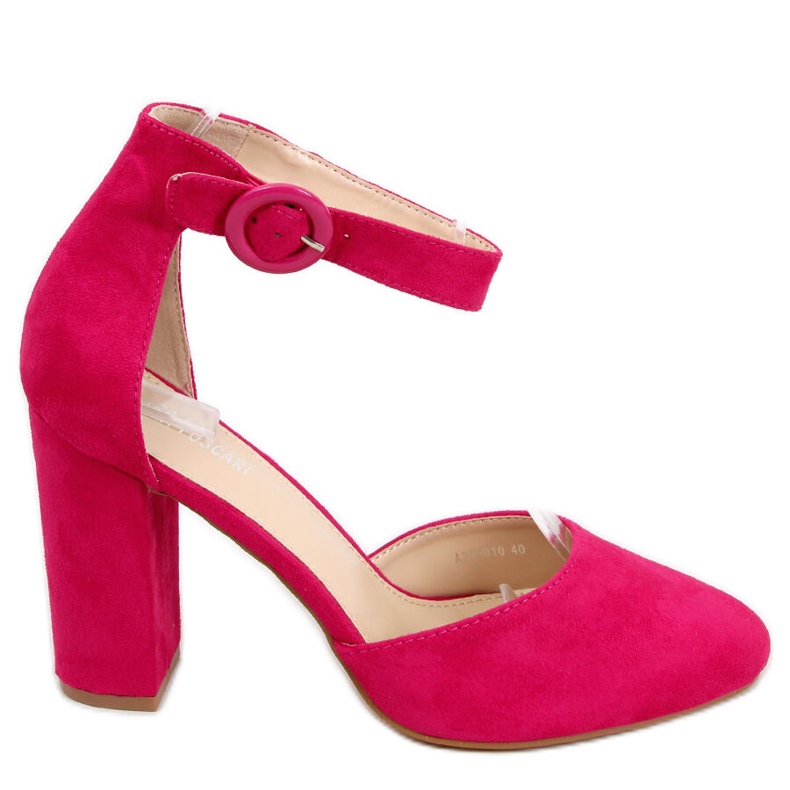 Pumps auf der Ferse von Iris Fuchsia ausgesetzt rosa