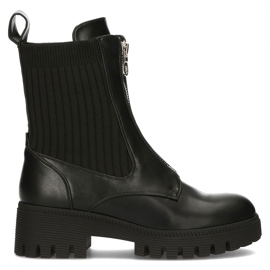 Schwarze Filippo K1008 Stiefel