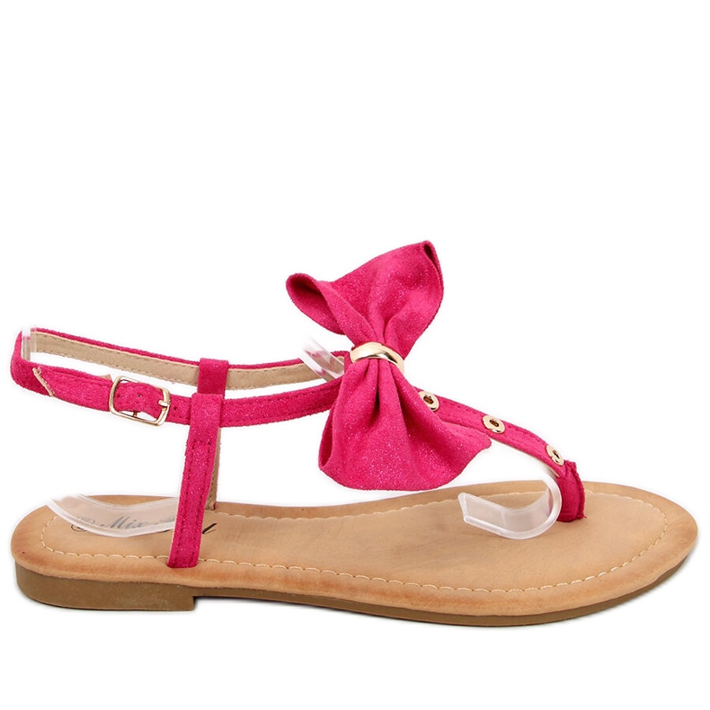 Flip-Flops mit Megi Fuschia-Schleife rosa