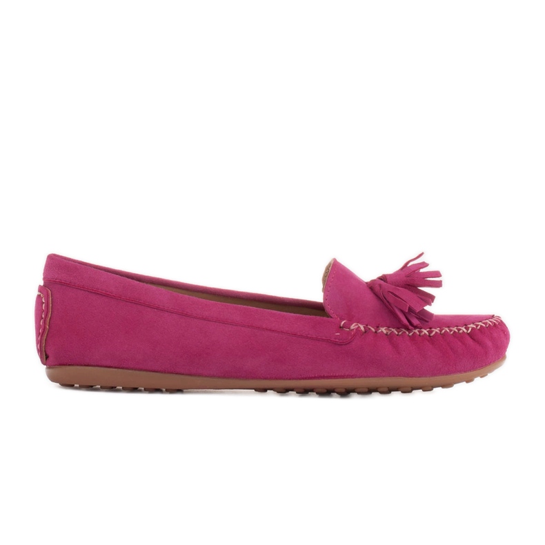 Marco Shoes Lila Wildleder Loafer Ballerina 1979P-770-1 violett rosa