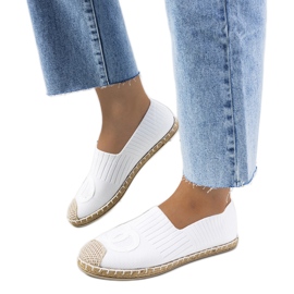 Weiße Damen-Espadrilles von Dean