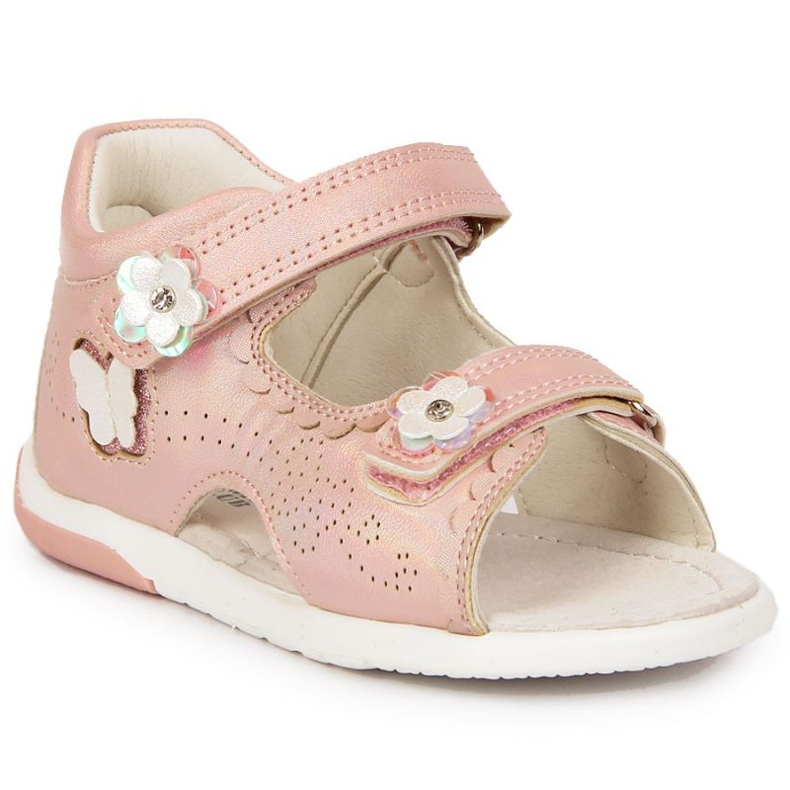 Klettsandalen knallpink Im American Club rosa