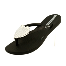 Ipanema Japanische maximale maximale Kinderkinder Ipanama 82598 mit einem silbernen Herzen schwarz