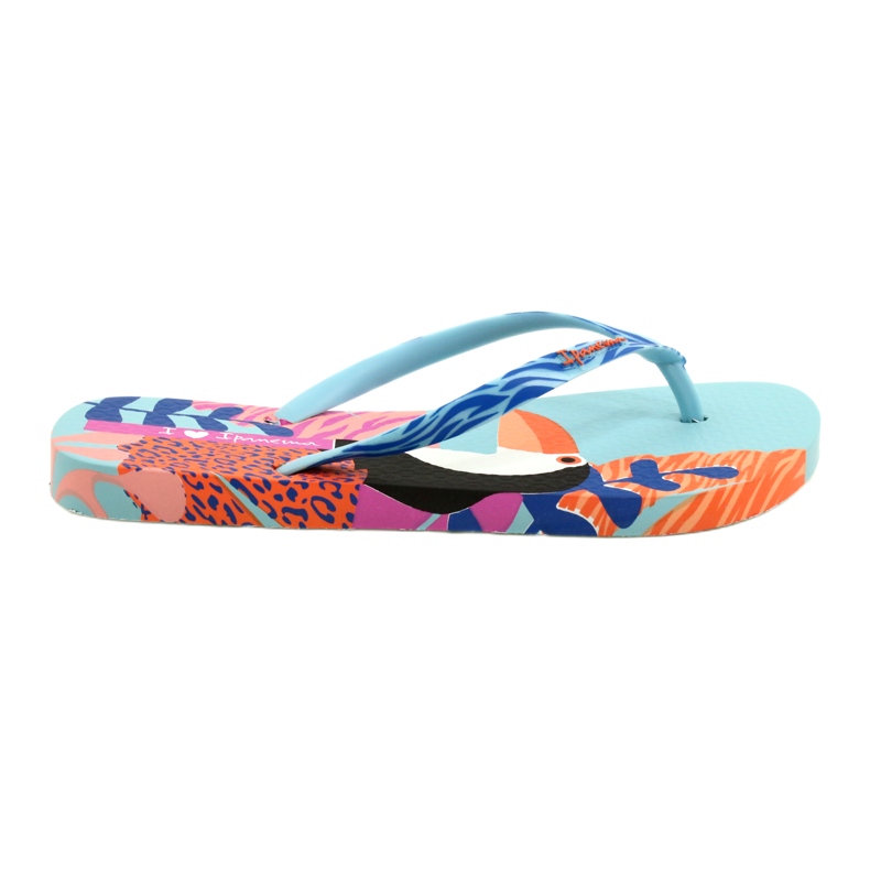 Tukan Zehentrenner Ipanema 26635 Blau / Orange rosa