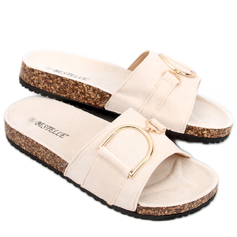 Tara Beige Korksohlen