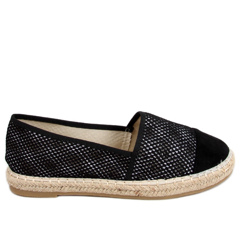 Alika Black Damen-Espadrilles schwarz