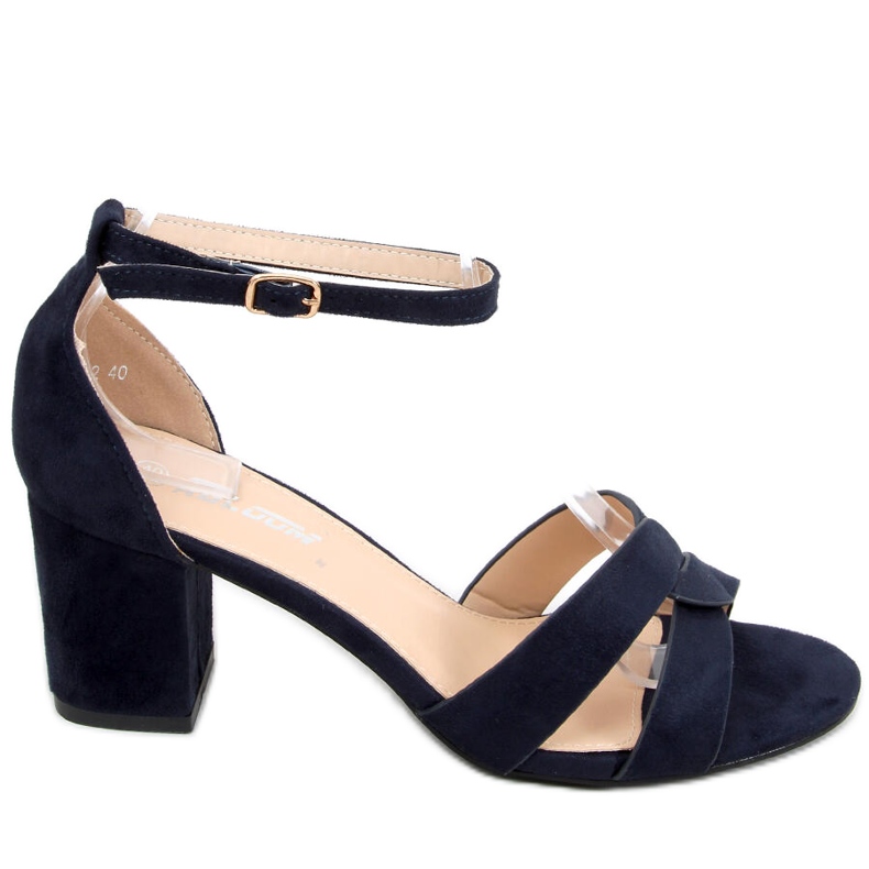 Moly Blue Sandaletten mit hohen Absätzen navy blau