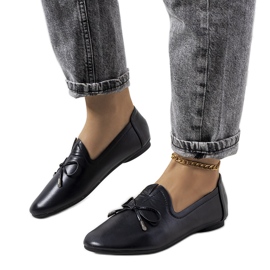 Carlsen schwarze Loafer