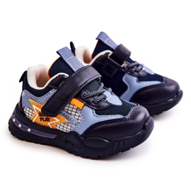 PJ2 Leichte Sportschuhe für Kinder Marineblau Mobby