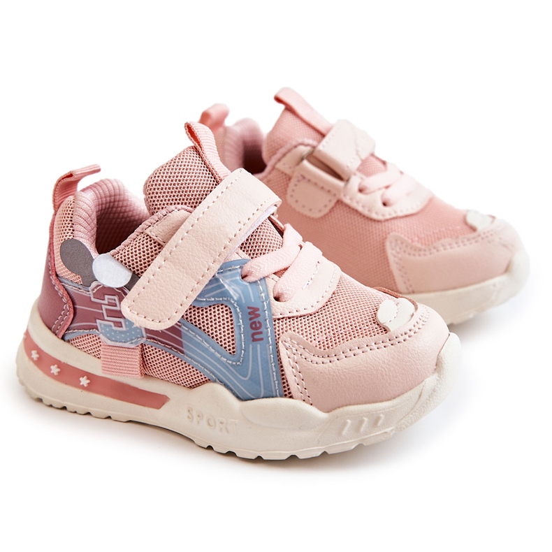 PJ2 Sportschuhe aus Stoff für Kinder Rosa Nathine