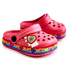 Kinderhausschuhe Foam Crocs Red Charie rot