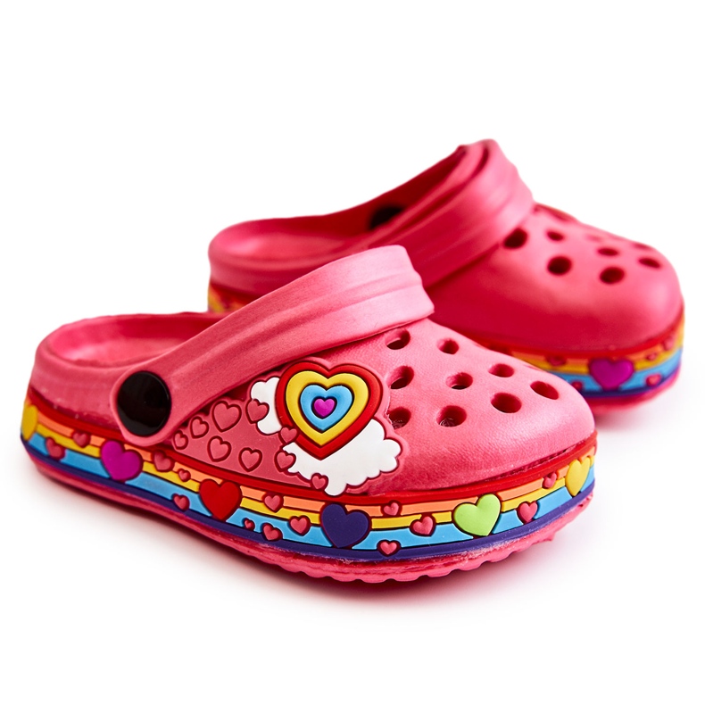 Kinderhausschuhe Foam Crocs Red Charie rot