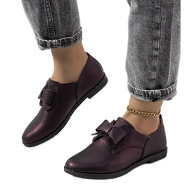 Braune Brogues mit Korner-Schleife