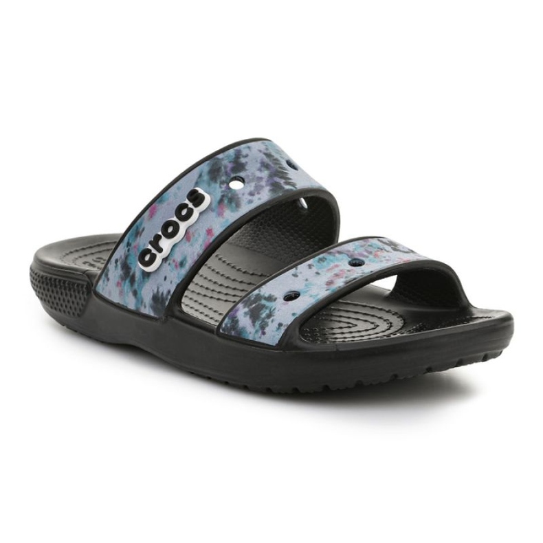 Crocs Classic Tie Dye Graphic Sandale W 207283-988 blau