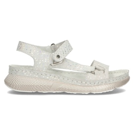 Ledersandalen Filippo DS3517 / 22 Si silber