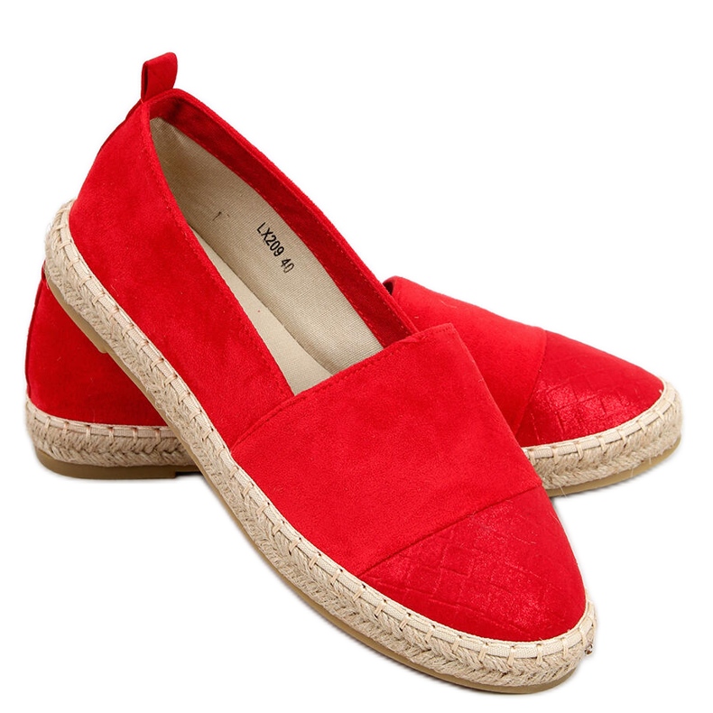 Darcy Red Damen-Espadrilles rot