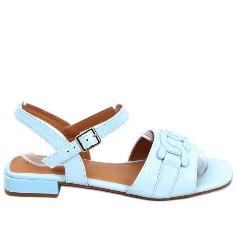 Iona L.BLUE Sandalen mit niedrigem Absatz blau