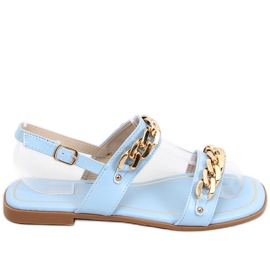 Sandalen mit Ketten India Blue blau
