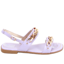 Kettensandalen India Purple lila