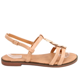 Hermine Nude Damensandalen beige