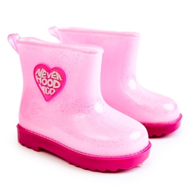 Regenstiefel für Kinder in Pink rosa