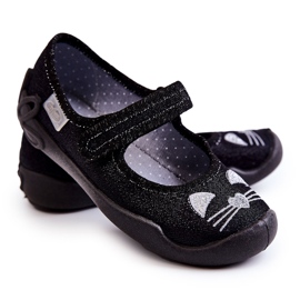 BEFADO S.A. Ballerinas Befado Cats 114X450 Schwarz