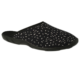 Befado farbige Damenschuhe 235D185 schwarz