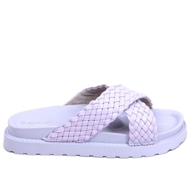 Norma Purple Damenhausschuhe lila