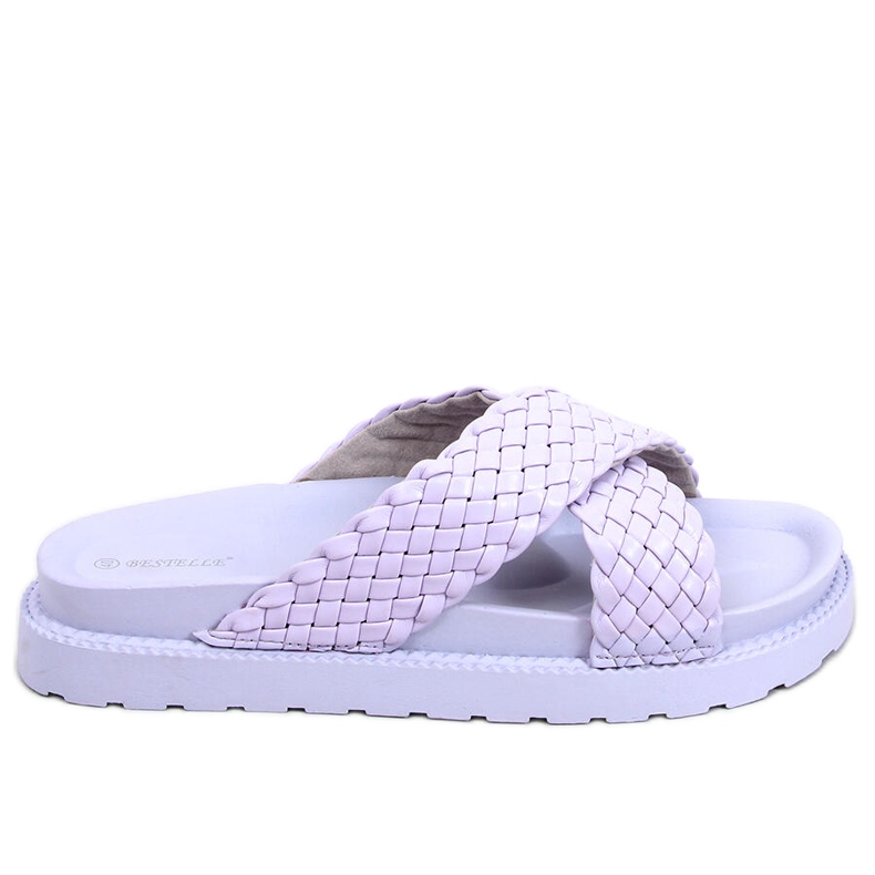 Norma Purple Damenhausschuhe violett