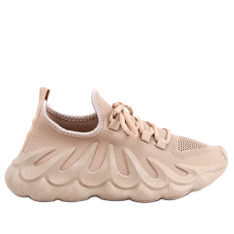 Band Khaki Socken Sportschuhe beige