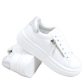 Damenturnschuhe Lerato WEIß / SILBER